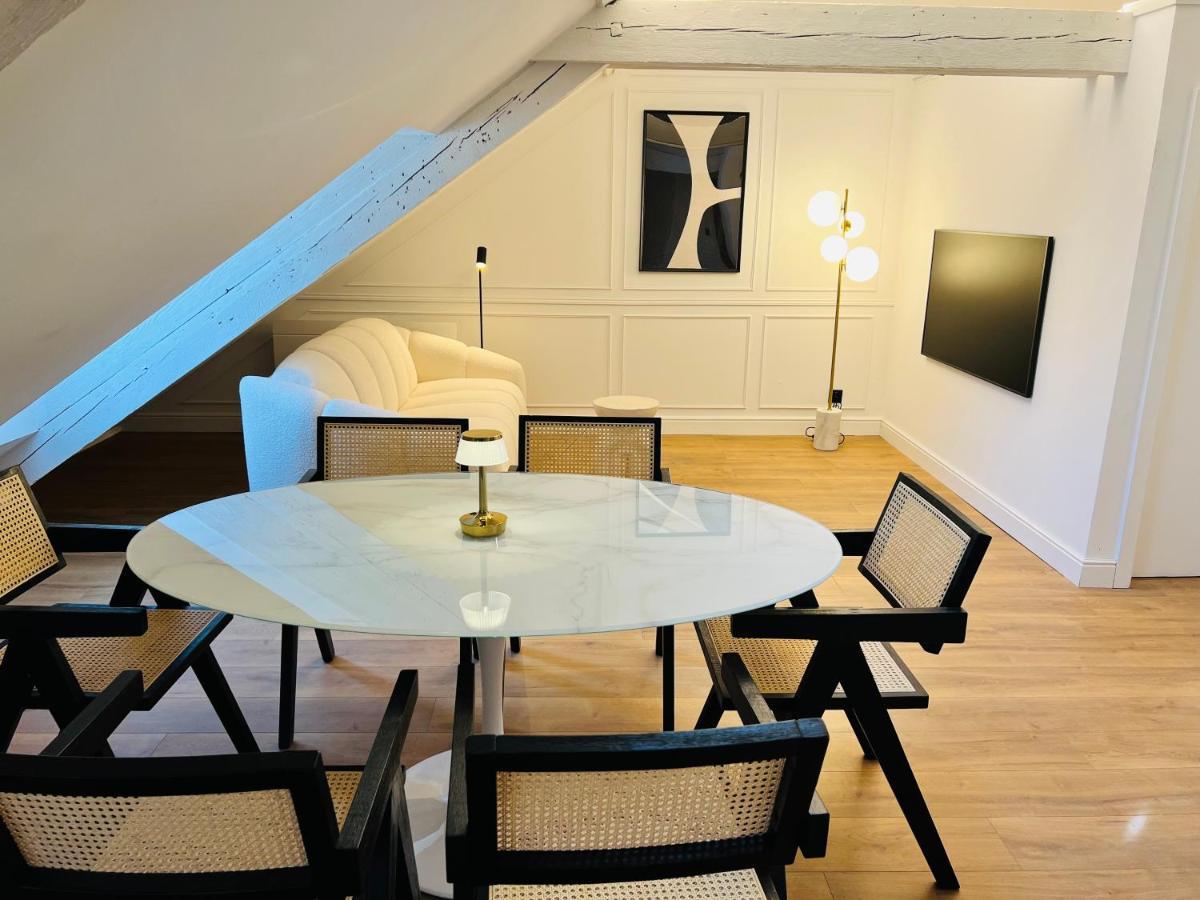 Chez Sandrine, Mon Appartement Elegant + Parking Strazburg Dış mekan fotoğraf